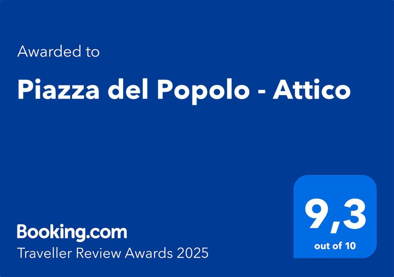 Piazza Del Popolo - Attico Leilighet Roma Eksteriør bilde